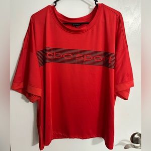 Bebe Sport | Red | Cropped | Size 2X